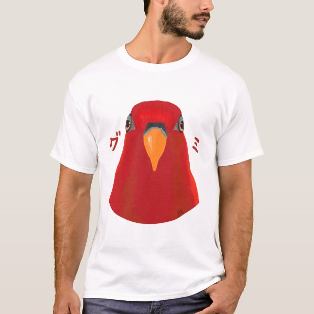 Camiseta Red birb “GUMI” (Anverso)