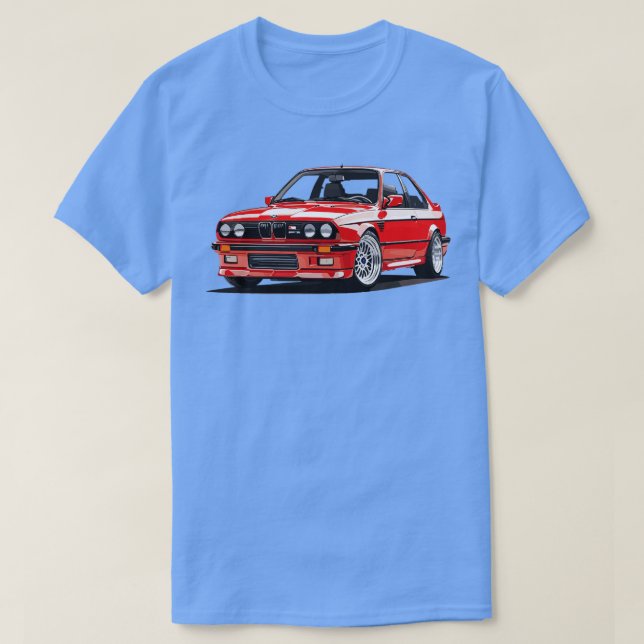 Camiseta Red Bmw M3 E30 (Diseño del anverso)