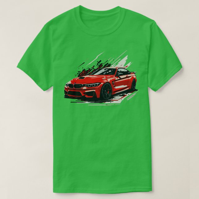 Camiseta Red BMW M4 (Diseño del anverso)