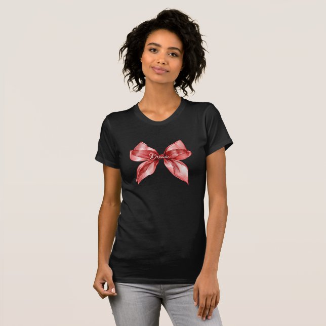 Camiseta Red Bow  (Anverso completo)