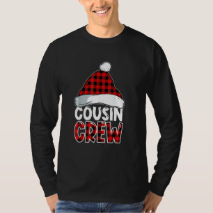 Camiseta Red Buffalo Enjuiciado Santa Hat Cousin Crew Xmas 