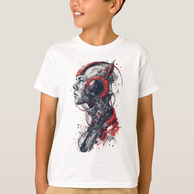 Camiseta Red circuit dream (Anverso)