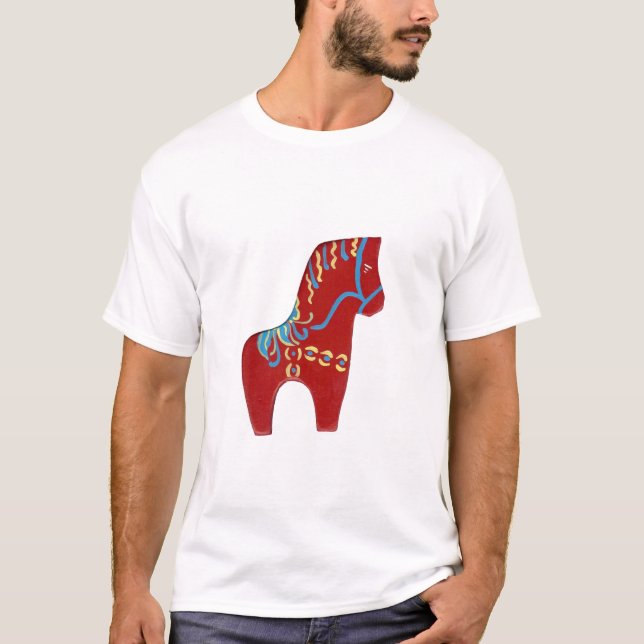 Camiseta Red Dala Horse (Anverso)