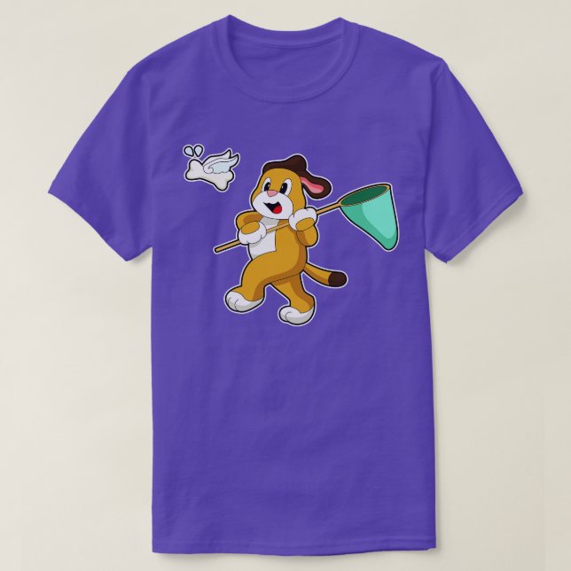 Camiseta Red de aterrizaje de huesos de perro (Diseño del anverso)