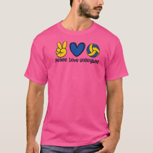 Camiseta Red de entrenador de equipo de fútbol de Peace Lov