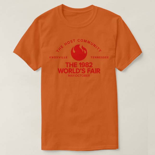 Camiseta Red de la comunidad anfitriona justa mundial de 19 (Diseño del anverso)