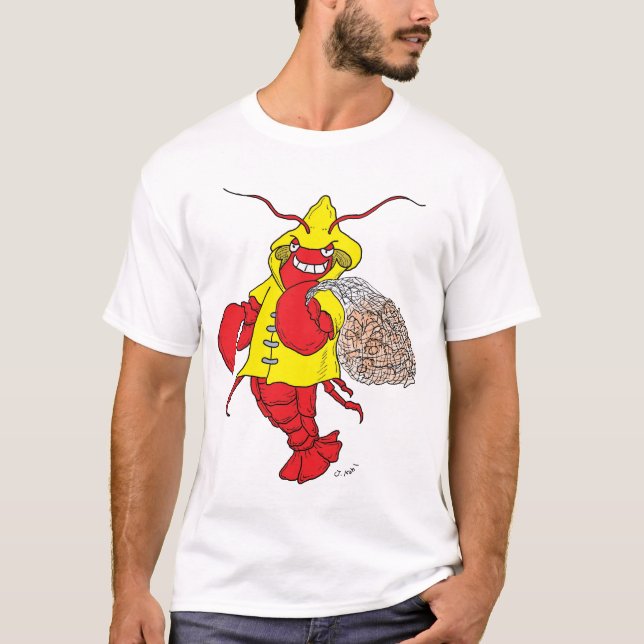 Camiseta Red de la langosta (Anverso)