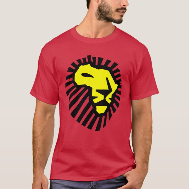 Camiseta Red de Leones de la Copa Mundial de Fútbol Sudáfri (Anverso)
