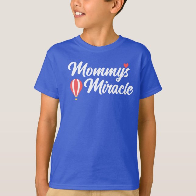 Camiseta Red de milagros para niños mami milacle Red (Anverso)