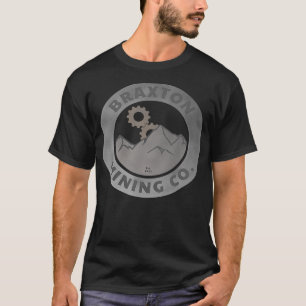 Camiseta Red de Minería Retro Vintage Gráfica Desfasada