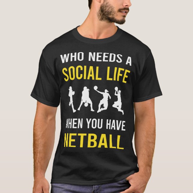 Camiseta Red de vida social (Anverso)