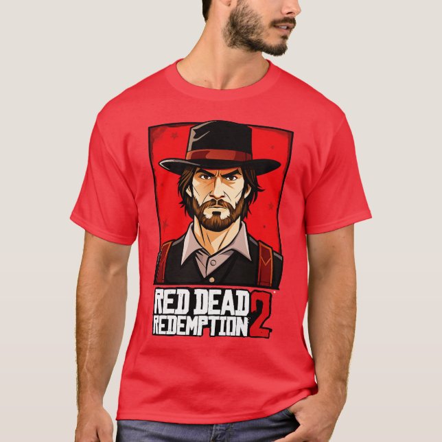 Camiseta red dead redemption 2 Arthur Morgan (Anverso)