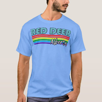 Camiseta Red Deer Alberta Orgullo Red Deer LGTB Regalo LGBT