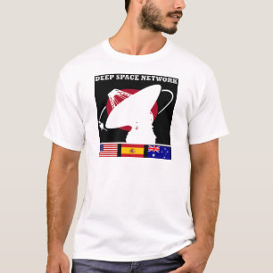 Camiseta Red del espacio profundo de la NASA