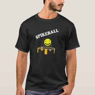 Camiseta Red divertida de Spikeball con arte de la cara de