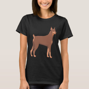 Camiseta Red Doberman Pinscher 825