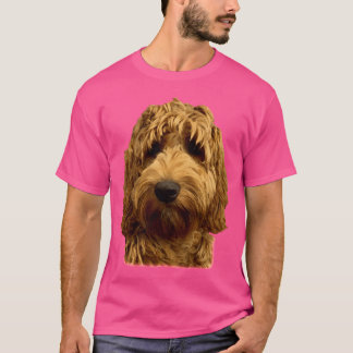 Camiseta Red Doodle Dog retro
