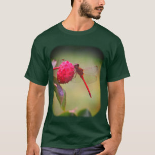 Camiseta Red Dragonfly Dogwood Fruto Naturaleza