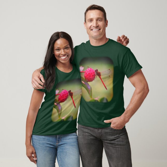 Camiseta Red Dragonfly Dogwood Fruto Naturaleza (Unisexo)