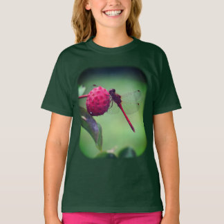 Camiseta Red Dragonfly Dogwood Fruto Naturaleza