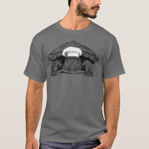 Camiseta Red Eared Slider Turtle Animal Chef Funny Cooking 