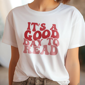 Camiseta Red Es un buen día para leer a los amantes de los 
