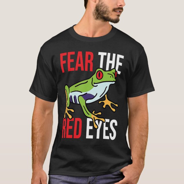 Camiseta Red Eyed Tree Frog (Anverso)