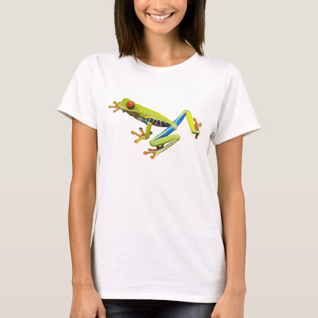 Camiseta Red eyed tree frog (Anverso)