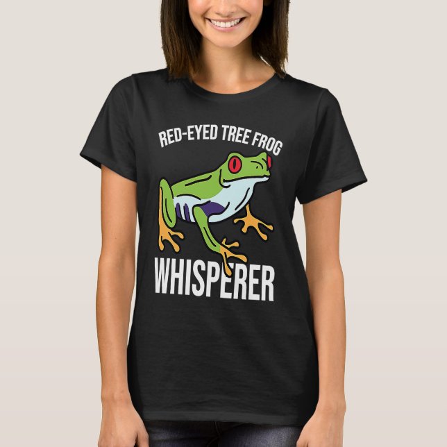 Camiseta Red Eyed Tree Frog Whisperer (Anverso)