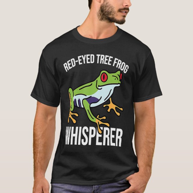 Camiseta Red Eyed Tree Frog Whisperer (Anverso)