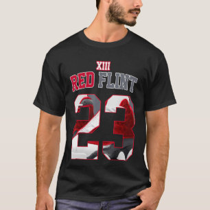 Camiseta Red Flint 13's Tees para coincidir con Sneaker Mat