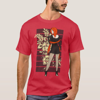 Camiseta Red Flower Winup Pinup