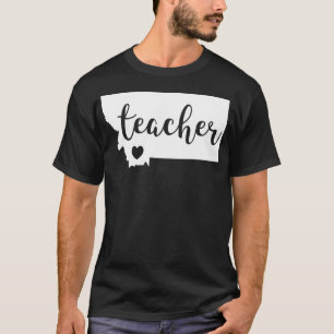 Camiseta Red For Ed Montana Teacher Public Education