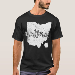 Camiseta Red For Ed Ohio Teacher Public Education _1