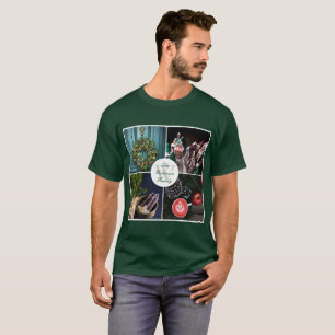 Camiseta Red fotográfica personalizada de Navidades de hip