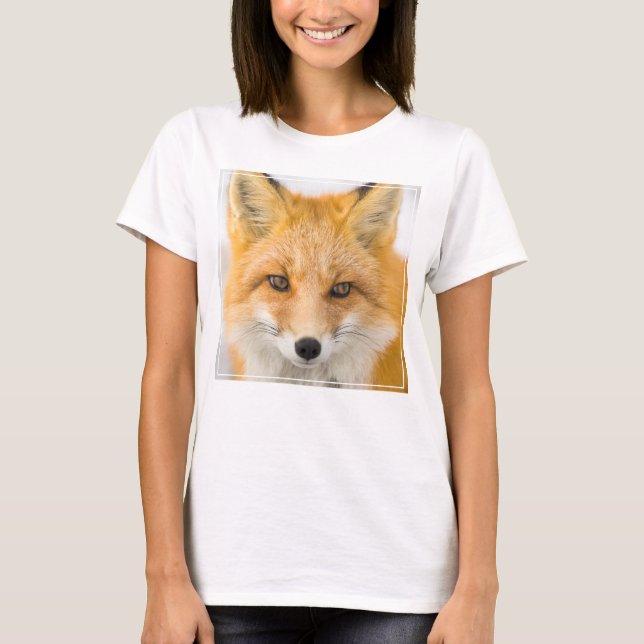 Camiseta Red Fox Portrait (Anverso)