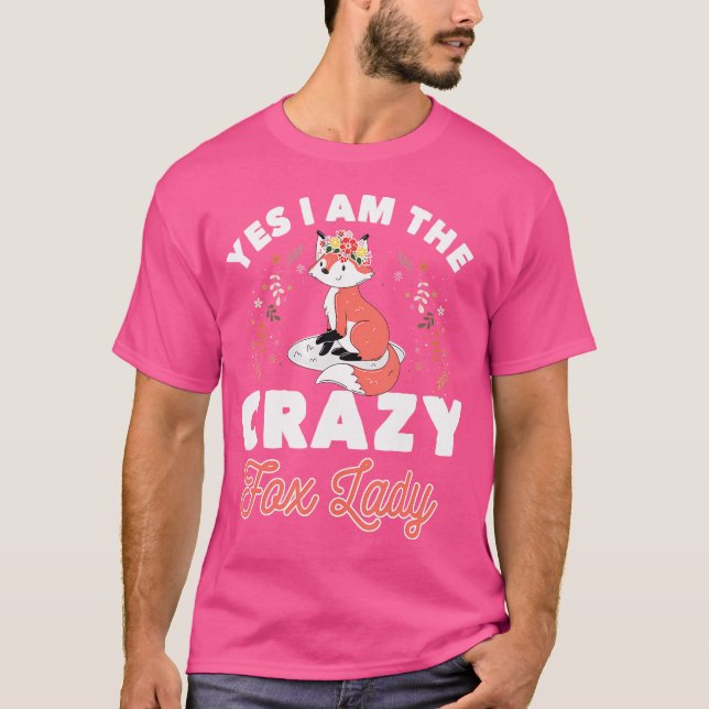 Camiseta Red Fox Sí Soy La Loca Señora Fox (Anverso)