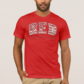 Camiseta RED Friday T-Shirt - Remember Everyone Deployed - 