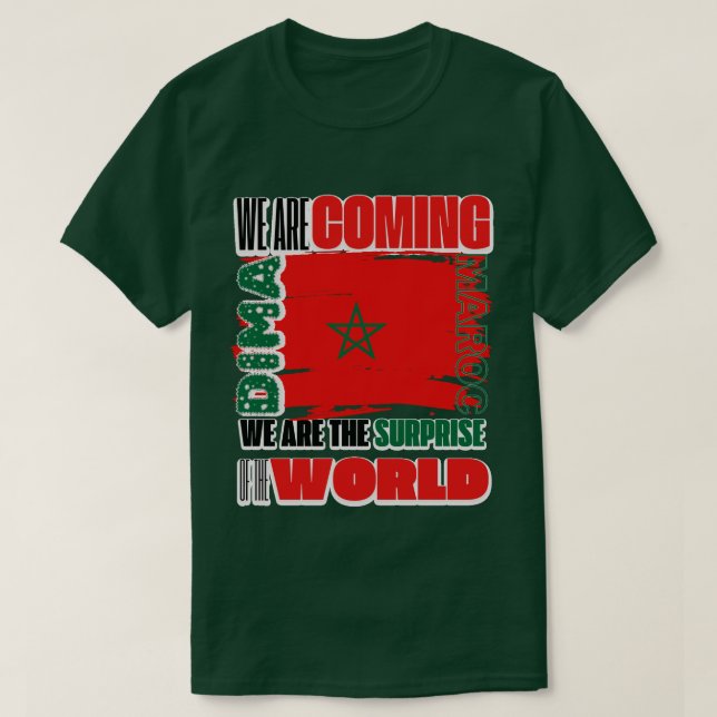 Camiseta Red & Green Spirit (Diseño del anverso)