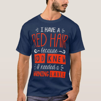 Camiseta Red Hair Wair 2