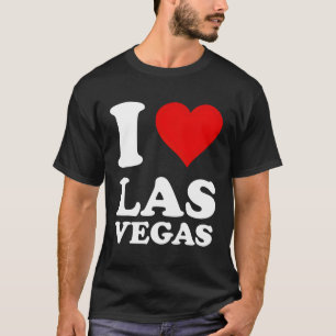 Camiseta Red He Amo Las Vegas