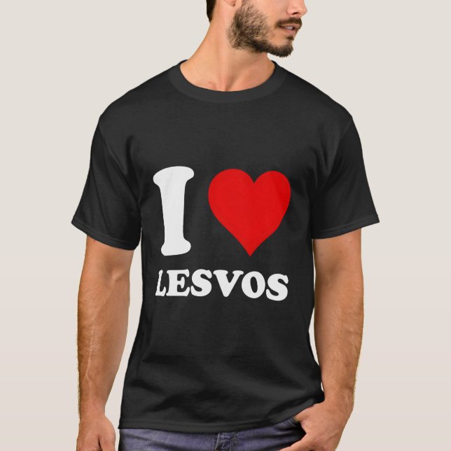Camiseta Red He I Love Lesbos (Anverso)