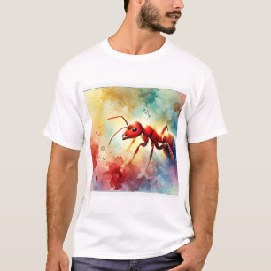 Camiseta Red Headed Ant 310724AREF104 - Watercolor