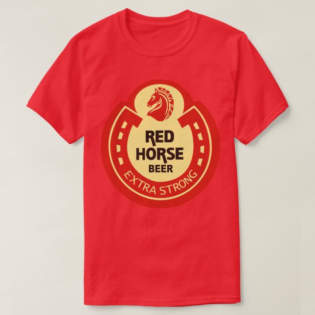 CAMISETA RED HORSE (Diseño del anverso)