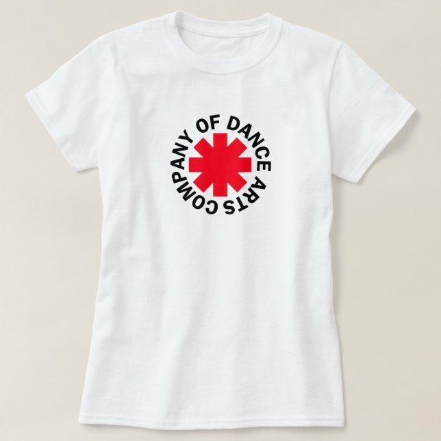 Camiseta Red Hot CODA (Diseño del anverso)