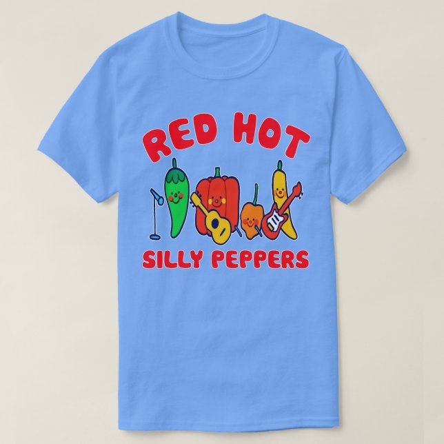 Camiseta Red Hot Silly Peppers TShirt ltsp (Diseño del anverso)