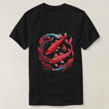 Camiseta Red Koi Fish