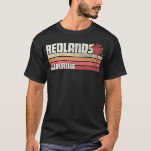 Camiseta Red lands California CA Vintage 70s 80s Gift Beach
