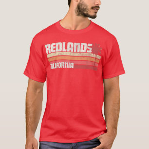 Camiseta Red lands California CA Vintage 70s 80s Gift Beach