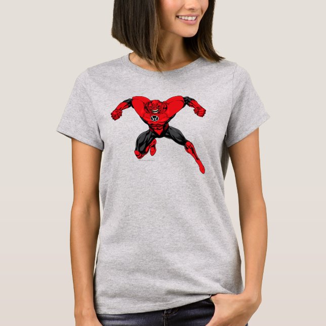 Camiseta Red Lantern Corps - Rage Jump 1 (Anverso)